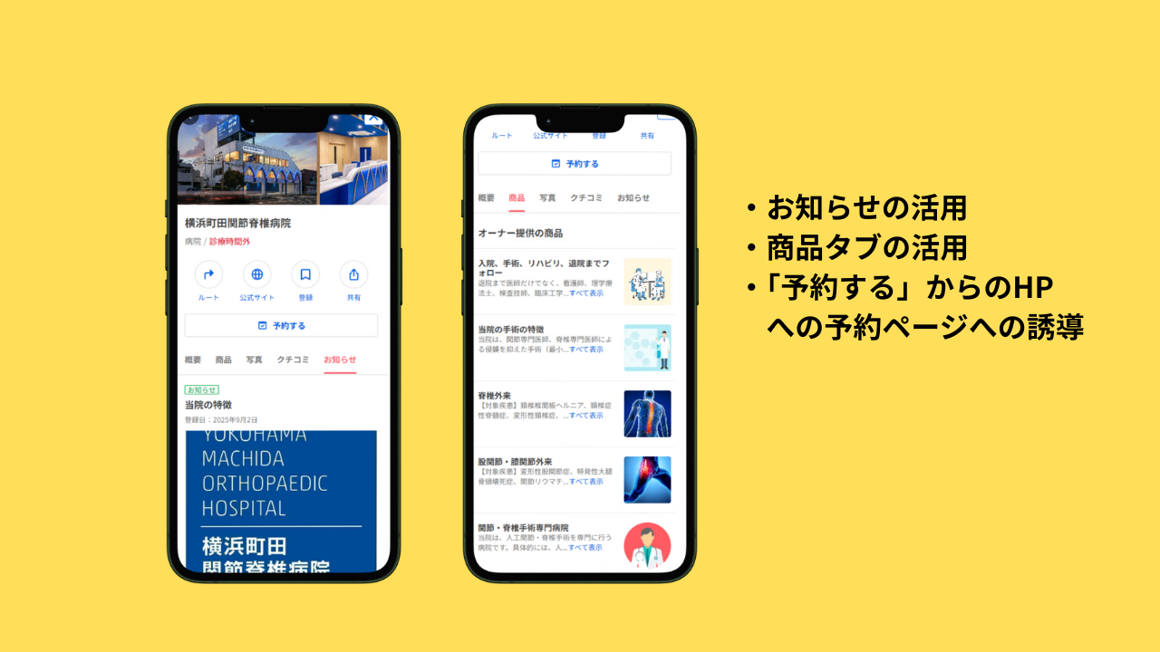 Alt="Yahoo!プレイス　採用　集患"