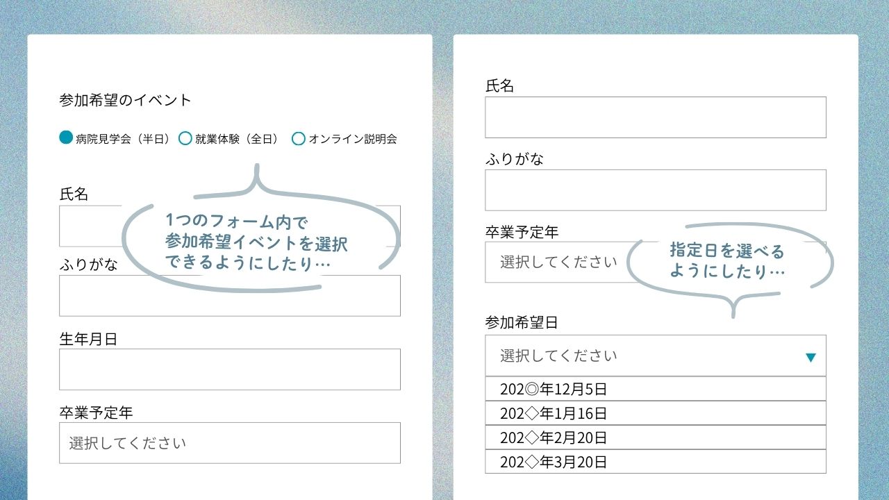 Alt="病院採用ホームページ　デザイン"